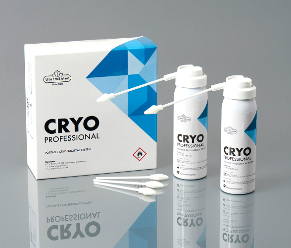 Cryo professional kit with extra applicator tips