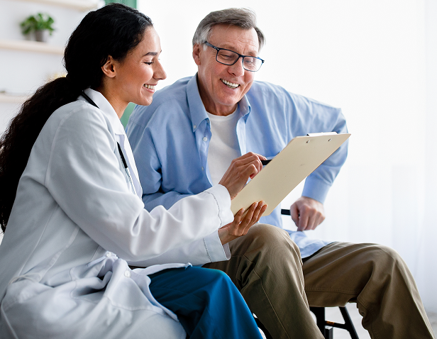 doctor and patient