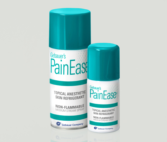 painease bottles next to each other