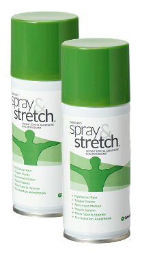 bottle of spray & stretch