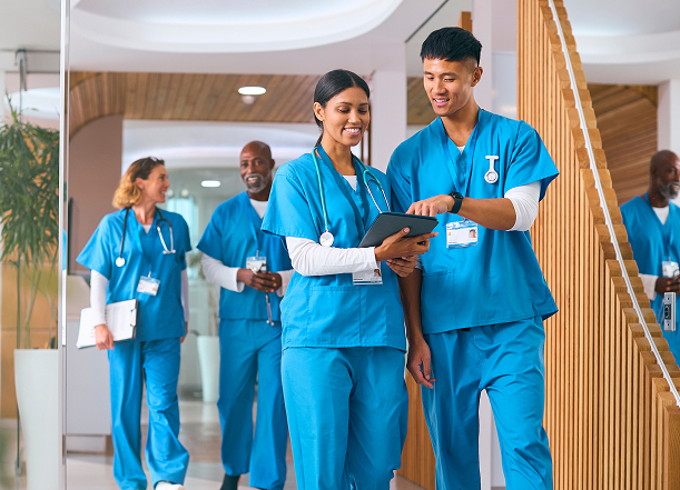 nurses and doctors